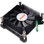 Akasa KS7 | CPU Cooler | 16mm Low Profile | PWM Auto Speed Control | 35W TDP | AK-CC6309EP01 | Compatible with Intel LGA 1200 / Intel LGA115X