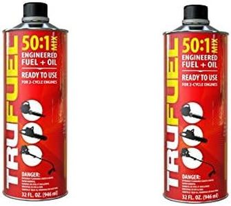 TruFuel Pre-Blended 2-Cycle Fuel for Outdoor Equipment - 32 oz. (2-Pack, 50:1)