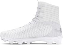 Under Armour Men's Highlight Franchise RM 2.0, (100) White/White/Metallic Silver, 10.5, US