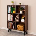 LEYAOYAO Cube Bookshelf 3 Tier Mid-