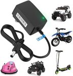 12V Charger for Razor MX125, Power Core E90 Electric Scooter, Ride on Toys Kids Bumper Car, Child Car, Jeep, Lamborghini, Best Choice Products, Honey Joy, Mercedes, 6.5FT, 12 Volt Power Adapter