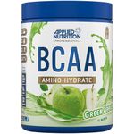 Applied Nutrition BCAA Powder - Branched Chain Amino Acids BCAAs Supplement, Amino Hydrate Intra Workout & Recovery Energy Drink (450g - 32 Servings) (Green Apple)