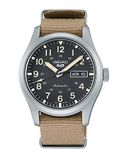 Seiko Men's Analogous Automatic Watch with Nylon Strap SRPG35K1