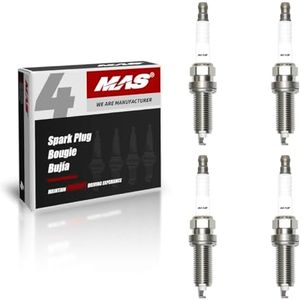 MAS Set of 4 Iridium Spark Plugs 9029 Compatible with Chevrolet Nissan Altima Cube NV200 Sentra Versa 1.8L 2.0L 2.5L L4 Replacement for 9029 22401JA01B22401JA07B586141316B2401JA01BDILKAR6A11