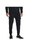 Under Armour Mens Rival Fleece Cargo Jogger Black/White XL