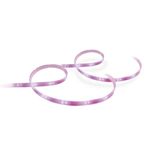Philips Hue Lightstrip Plus v4 [2 m and 1m Extension] White and Colour Ambiance Smart LED Kit with Bluetooth, Works with Alexa, Google Assistant and Apple HomeKit (Extendable)