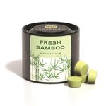 Goodmelts Fresh Bamboo Scented Wax Melts | Bamboo & Jasmine | Natural Soy Wax, Vegan, Essential Oil Infused | 160-200 Hrs Scent Time | Safe, Smoke-Free, Easy to Use