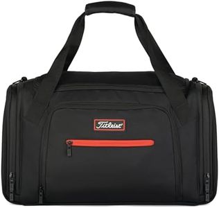 Titleist Players Duffel Black/Red 12” x 21” x 12”