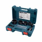 BOSCH HDG11 11-Piece Diamond Hole Saw Assorted Set for Hard Materials for Use Only with Machines Designed for Wet Sawing and on GFCI-Protected Circuit