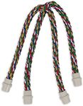 JW Pet Booda Byrdy Bush Interactive Bird Toy, Cable Cross Multi, Medium