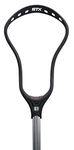 STX Lacrosse Stallion U 550 Unstrung Lacrosse Head with All Climate Performance Material, Black