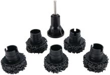 Performance Tool W80105 Wheel Hub Resurfacing Kit - Quick Rust Removal for Lug Studs and Rotors, Fits Power Drill, Includes Holder and 5 Pads