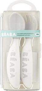 BÉABA 2nd Stage Training Fork & Spoon - Light Mist