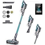 BuTure Cordless Vacuum Cleaner, 38KPA/450W Powerful Stick Vacuum with OLED Screen, Aroma Tablet, Up to 55Mins, Multi-Cone Filtration, 2024 NEW Lightweight Vacuum for Hardwood Floor Carpet Car Pet Hair