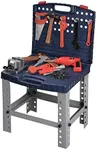 Toy Tool Set Workbench for Toddlers and Children Pretend Play- Kids Workshop Toolbench Building Toys - Kids Tools Playset with Realistic Tools and Electric Drill