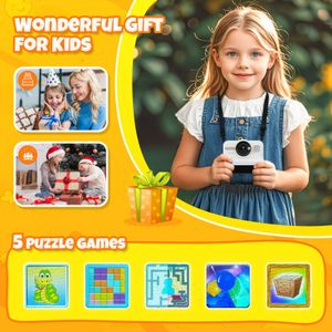 HiMont Kids Instant Print Camera – Black
