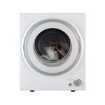 Cookology CMVD25WH Mini Vented Tumble Dryer in White - 2.5kg Capacity - Table Top - Compact Design - Dial Heat Controls - 4 Drying Functions - 200 Minute Timer