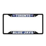 Fan Mats 31324: Toronto Blue Jays Metal License Plate Frame Black Finish