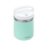 Tovolo Stainless Steel Traveler (Mint/White) - 2 Quart Insulated, Vacuum-Insulated, Reusable, BPA-Free Container for Homemade Ice Cream, Freezer Food, & Hot Food