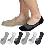 Jormatt 6 Pairs No Show Socks Mens 