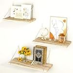 Fixwal Floating Shelves, 3pcs Diffe