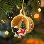 MODSGUE Christmas Pendant Christmas Tree Baubles Christmas Tree Decoration Shabby Chic Christmas Tree Decoration Christmas Tree Baubles