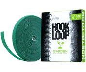 VViViD Hook n' Loop Green Self-Adhesive Garden Management Strip 1/2 Inch x 18ft Roll