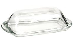 Anchor Hocking Glass Butter Dish with Cover