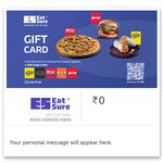 Eatsure | Flat 8% off | E-Gift Card | Instant Delivery | Valid for online purchase | 1 year validity