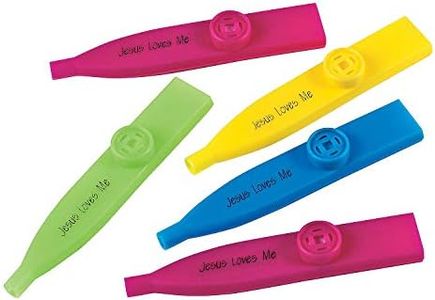 Fun Express - "jesus Loves Me" Kazoos - Toys - Noisemakers - Kazoos & Whistles - 12 Pieces
