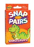 Cheatwell Games Snap + Pairs Dinosaurs - Card Game - Classic Fun Game Of Snap With A Pairs Memory Game - For Ages 4 And Over