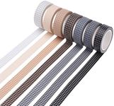 Mr. Pen- Grid Washi Tape Set, 7 Rol