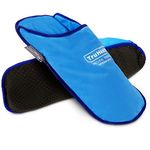 TruHealth Ice Pack Slippers - Foot Ice Pack, Foot Warmer, Foot Wrap - Neuropathy Pain Relief for Feet, Gout Relief, Swollen Feet Relief, Hot, Cold Therapy, Aids Neuropathy Socks, One Size Fits Most