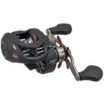 Tournament MP Speed Spool Baitcast Fishing Reel, Left-Hand Retrieve, 7.5:1 Gear Ratio, One-Piece Aluminum Body with Graphite Side Plate, Black/Red