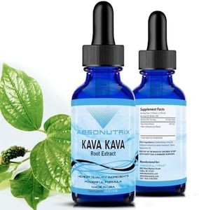 Absonutrix Kava Kava Root Extract Liquid Form 590 mg per serving 4 Oz, Made in USA, Quick Absorption, Quality Potent Ingredients, Non-GMO, GMP Certified Facility, Cruelty-Free Products