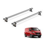 Van Guard Trade Roof Rack for Ford Transit Custom (2013-2024 GEN1) 2 Steel Roof Bars [Only Suitable for Standard Roof Models] - UltiBar Trade - SB304-2