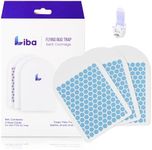 LiBa 3 Pack Glue Card Refill for LiBa Flying Insect Trap, Fruit Fly Traps for Indoors, Gnat Traps for House Bug Light Trap Indoor Replacement Glue Boards