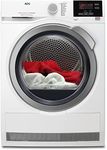AEG 6000 Series 8kg ProSense Freestanding Condenser Tumble Dryer - White