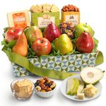 Golden State Fruit Cheese and Nuts Delight Fruit Basket