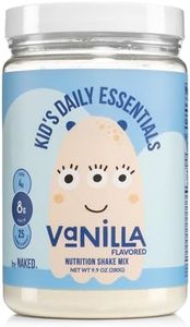 Vanilla Kids Daily Essentials, Kids Protein Shake Made With Organic Milk, 6 Organic Vegetables, 25 Vitamins and Minerals, No Artificial Sweeteners, Flavors, Colors or Preservatives