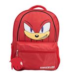 AI ACCESSORY INNOVATIONS Sonic Backpack for Boys & Girls Bookbag with Adjustable Shoulder Straps & Padded Back,16 Inch, Red, Large, Backpack