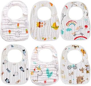 Baberos Bebé Impermeables Bebe Recien Nacido Algodón Niña Niño Bandanas Suave Absorbente Baberos Drool (Multicolore)