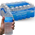 Multipack 500ml Still Spring Water Compatible With Kirkland Spring Water, Bulk Wholesale Deal Hydration Pack For Everyday Use (40 Pack)