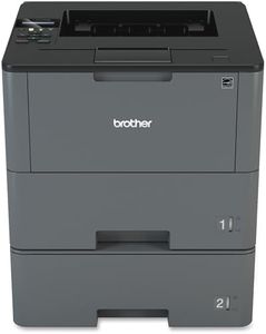Brother Monochrome Laser Printer, HL-L6200DWT, Duplex Printing, Mobile Printing, Dual Paper Trays, Wireless Networking, Amazon Dash Replenishment Ready,Black/gray
