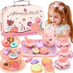 Lajeje 46pcs Kids Tea Party Set for