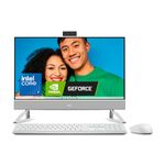 Dell Inspiron 7720 All in One Desktop - 27-inch FHD Touchscreen Display, Intel Core i7-1355U, 32GB RAM, 512GB SSD + 1TB HDD, NVIDIA GeForce MX550 GDDR6, Windows 11 Pro, Services Included - White