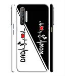 Mugruch Printed Colorful Mom and Dad, Mummy Papa, Maa Designer Hard Back Case Cover for Realme XT/Realme X2 (Multicolor)