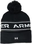 Under Armour Unisex Pom Beanie Black Mens