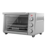 BLACK+DECKER™ Crisp 'N Bake Air Fry Toaster Oven, fits a 12" Pizza, Silver