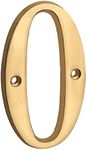 HASWARE 4 Inch Brass Modern Curvy H